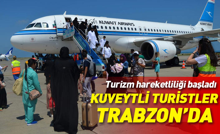 Trabzon Havaliman Nda Arap Turist Hareketlili I Ba Lad Trabzon