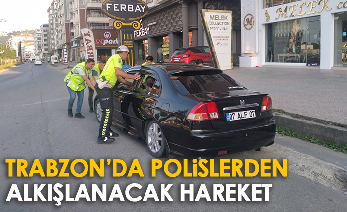 Trabzon Da Polislerden Alk Lanacak Hareket Trabzon Haber Haber