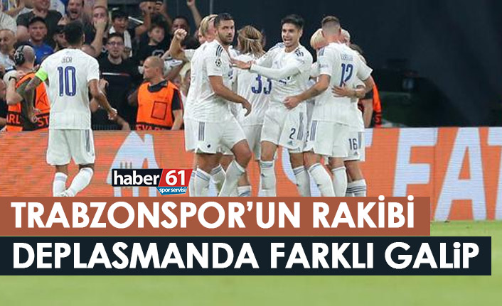 Trabzonspor Un Rakibi Deplasmanda Farkl Galip Trabzon Haber Haber