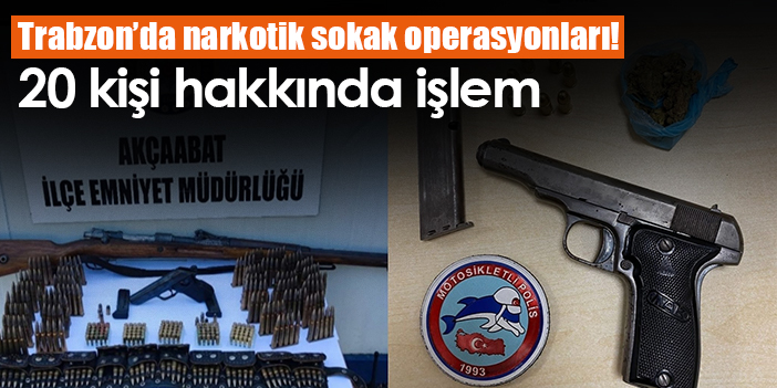 Trabzonda Narkotik Sokak Operasyonlar Ki I Hakk Nda I Lem