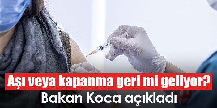 A Veya Kapanma Geri Mi Geliyor Bakan Koca A Klad Trabzon Haber