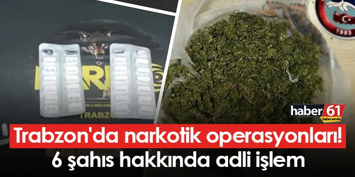 Trabzon Da Narkotik Operasyonlar Ah S Hakk Nda Adli I Lem