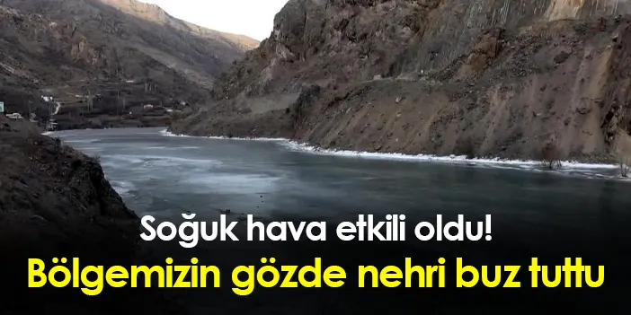 Bayburt Ta Oruh Nehri Buz Tuttu Trabzon Haber Haber