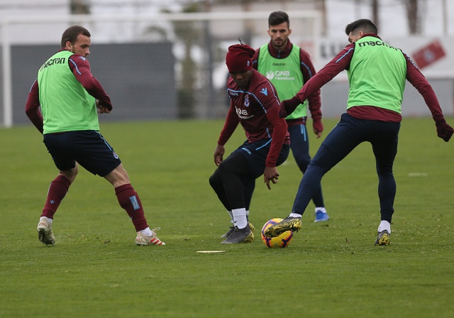 Trabzonspor, Kasımpaşa maçı hazırlıklarını sürdürdü. 1 Mart 2019 15