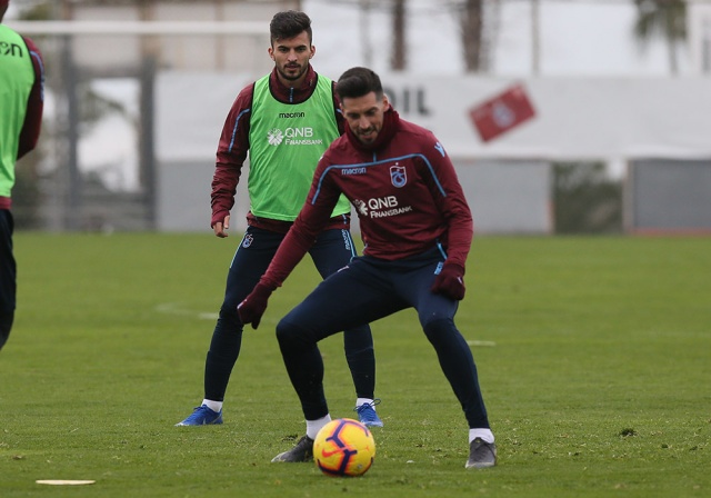 Trabzonspor, Kasımpaşa maçı hazırlıklarını sürdürdü. 1 Mart 2019 5