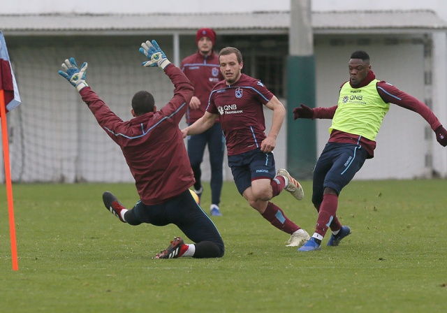 Trabzonspor, Kasımpaşa maçı hazırlıklarını sürdürdü. 1 Mart 2019 13