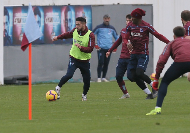 Trabzonspor, Kasımpaşa maçı hazırlıklarını sürdürdü. 1 Mart 2019 10