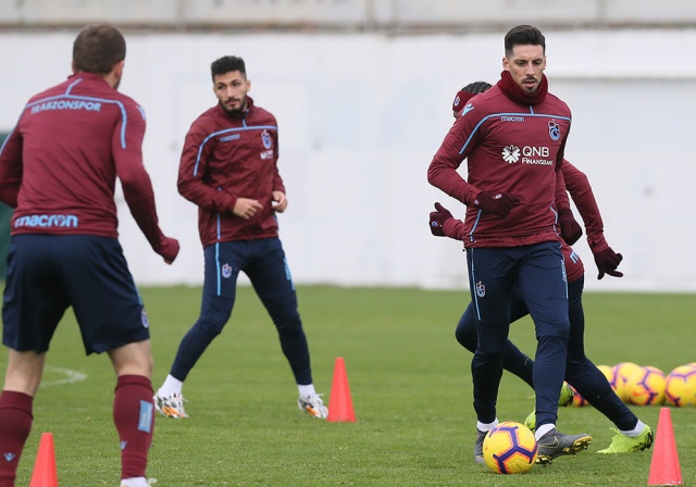 Trabzonspor, Kasımpaşa maçı hazırlıklarını sürdürdü. 1 Mart 2019 11