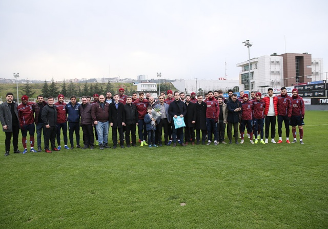 Trabzonspor, Kasımpaşa maçı hazırlıklarını sürdürdü. 1 Mart 2019 12