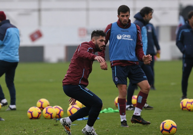 Trabzonspor, Kasımpaşa maçı hazırlıklarını sürdürdü. 1 Mart 2019 4