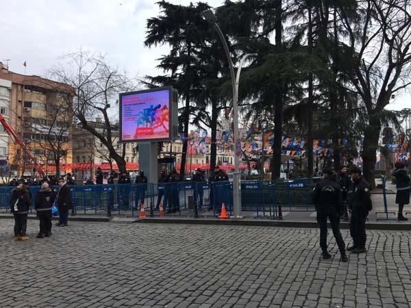 Trabzon'da Cumhurbaşkanı Erdoğan hazırlığı 9