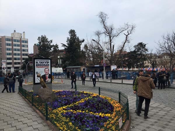 Trabzon'da Cumhurbaşkanı Erdoğan hazırlığı 15