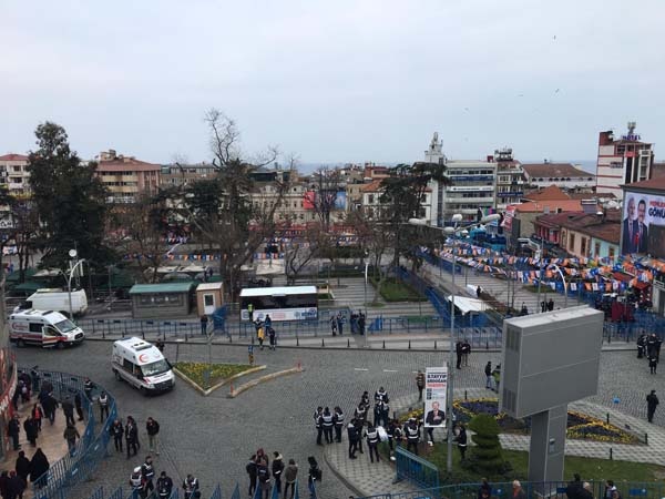 Trabzon'da Cumhurbaşkanı Erdoğan hazırlığı 16