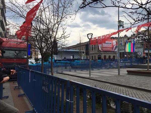 Trabzon'da Cumhurbaşkanı Erdoğan hazırlığı 20