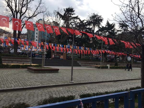 Trabzon'da Cumhurbaşkanı Erdoğan hazırlığı 19