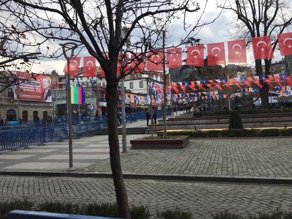 Trabzon'da Cumhurbaşkanı Erdoğan hazırlığı 21