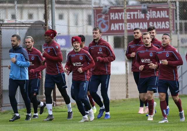 Trabzonspor'dan neşeli antrenman 18