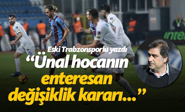 "Trabzonspor'da Karaman'ın enteresan değişikliği..." 1