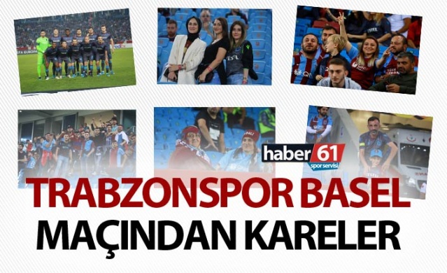 Trabzonspor Basel maçından kareler 1