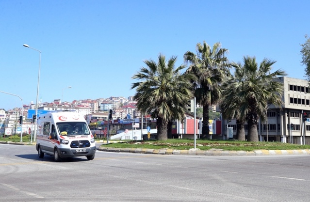 Sokağa çıkma yasağının son gününde Trabzon sessiz 10