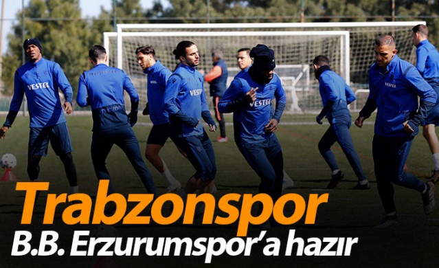 Trabzonspor B.B. Erzurumspor'a hazır 1