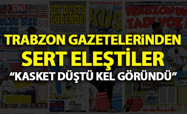 Trabzon Gazetelerinde beraberlik manşetleri 15 Mart 2021 1