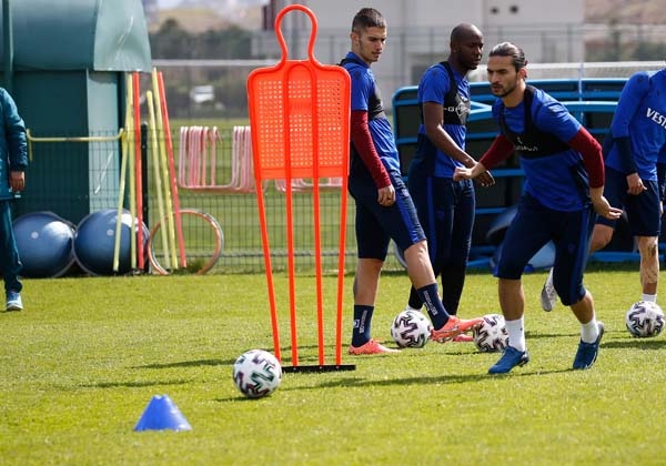 Trabzonspor  MKE Ankaragücü ile sahasında yapacağı maçın hazırlıklarını sürdürdü. 18 Mart 2021 16