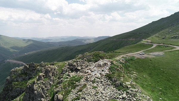 Doğa harikası Taşköprü Yaylası çöplüğe döndü 2