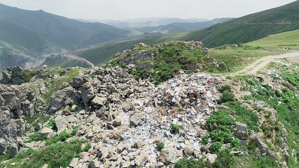 Doğa harikası Taşköprü Yaylası çöplüğe döndü 9