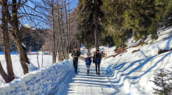 Karagöl'ün büyüleyici kış manzarası. Foto Galeri 9