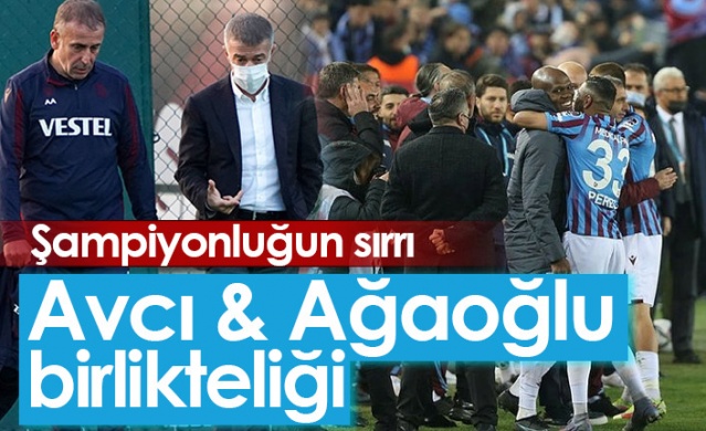 Trabzonspor'da şampiyonluğun sırrı. Foto Haber 1