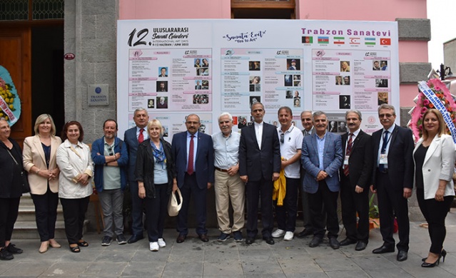 Trabzon'da "12. Uluslararası Sanat Günleri" başladı. Foto Haber 11