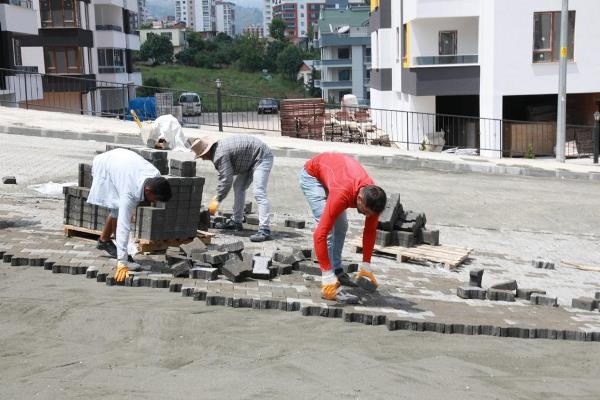 Akçaabat Belediyesi her alanda çalışıyor. Foto Haber 2