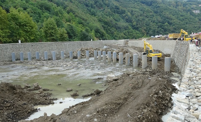 Trabzon'daki o derede yapılan çalışma Doğu Karadeniz'de bir ilk. Foto Haber 4