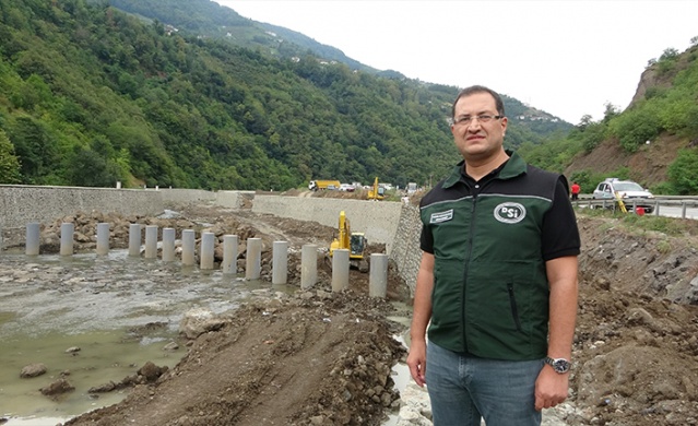 Trabzon'daki o derede yapılan çalışma Doğu Karadeniz'de bir ilk. Foto Haber 3