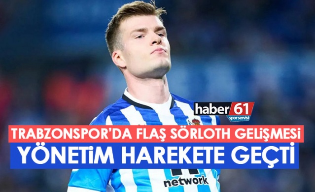 Trabzonspor'dan Sörloth kararı! Sürpriz gelişme 1