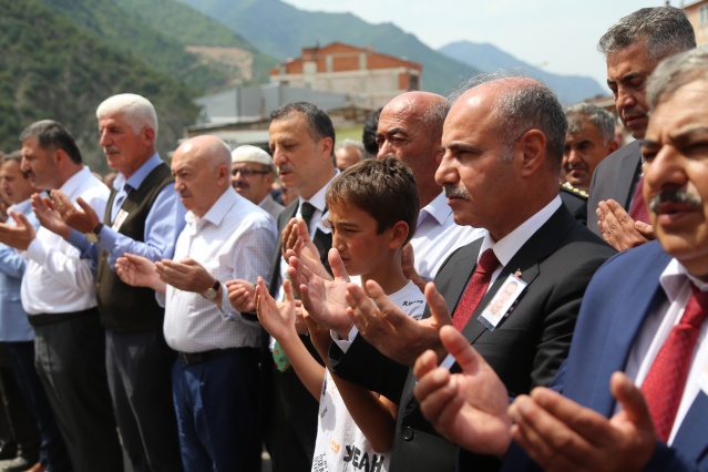 İstanbul'da şehit olan bekçi Gümüşhane'de toprağa verildi - Foto Haber 5