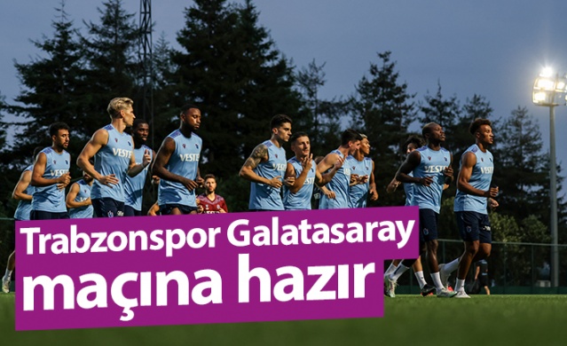 Trabzonspor Galatasaray maçın hazır. 15 Eylül 2022 - Foto Galeri 1