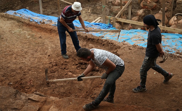 Kurul Kalesi'ndeki kazılarda tarihin izi sürülüyor. Foto Galeri 15