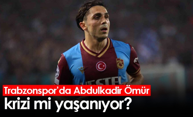 Trabzonspor’da Abdulkadir Ömür krizi mi yaşanıyor? Foto Haber 1