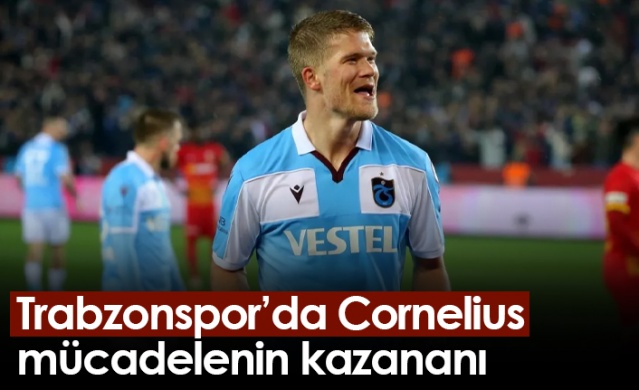 Trabzonspor’da Cornelius mücadelenin kazananı 1