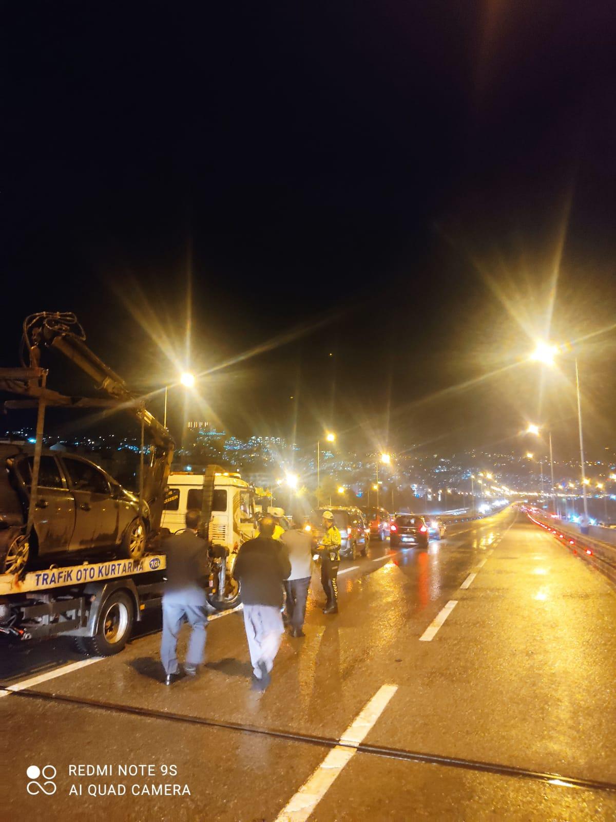 Trabzon'da 7 araçlık zincirleme kaza! Yaralılar var. - Foto Haber 4