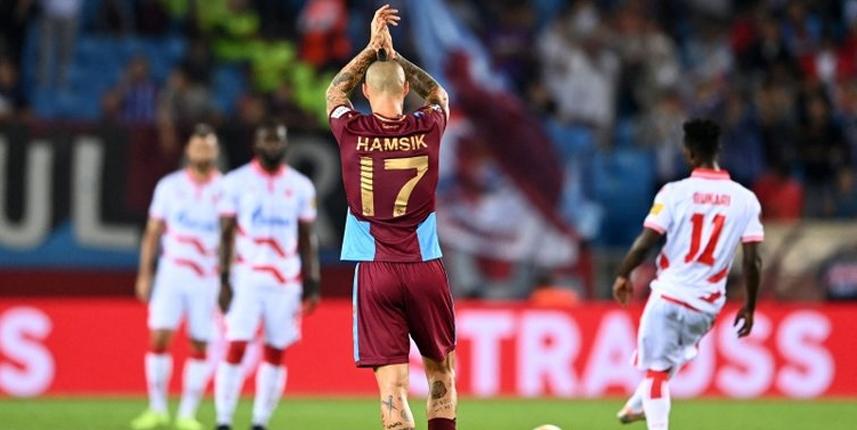 Trabzonspor'da Hamsik jübileye hazırlanıyor. Foto Haber 13