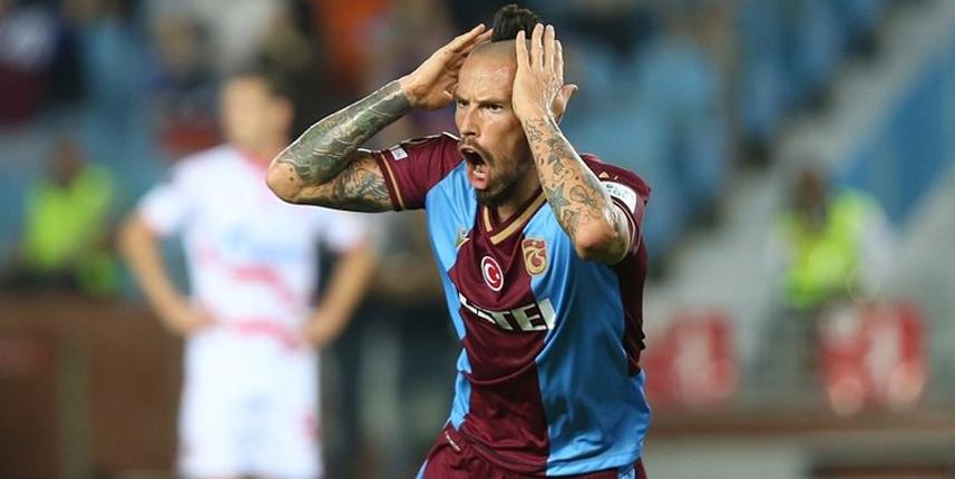 Trabzonspor'da Hamsik jübileye hazırlanıyor. Foto Haber 12