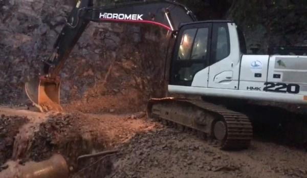 Doğu Karadeniz'de şiddetli yağmur su taşkınlarına neden oldu. Foto Haber 7