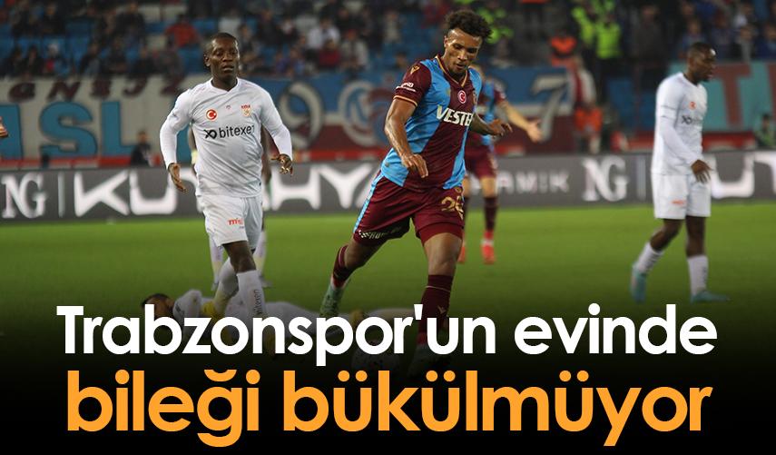 Trabzonspor'un evinde bileği bükülmüyor. Foto Haber 1