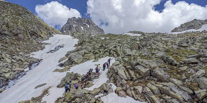 Rize'nin Kaçkar Dağları bayramda doğa tutkunlarının uğrak yeri oldu 2