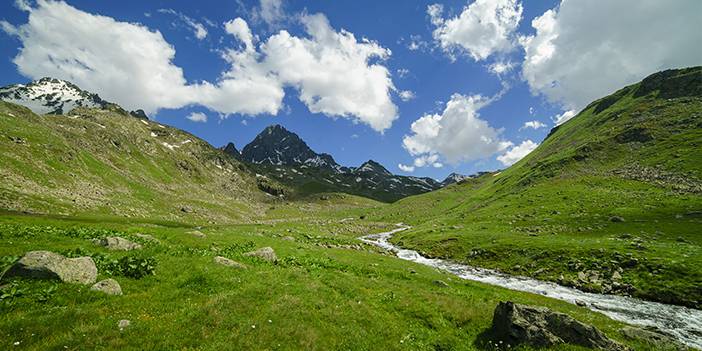 Rize'nin Kaçkar Dağları bayramda doğa tutkunlarının uğrak yeri oldu 10