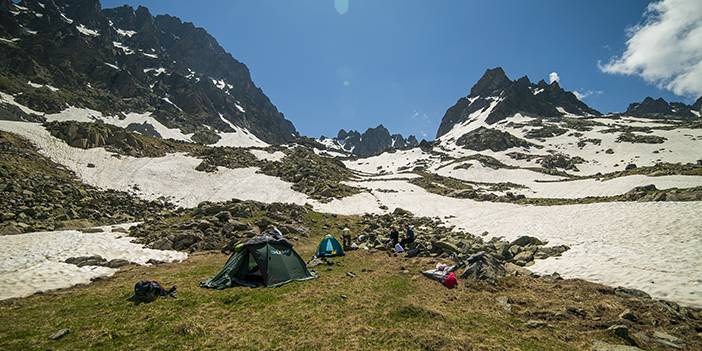 Rize'nin Kaçkar Dağları bayramda doğa tutkunlarının uğrak yeri oldu 3