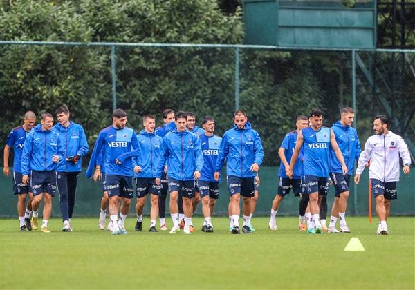 Trabzonspor’un Galatasaray maçı hazırlıkları başladı 1